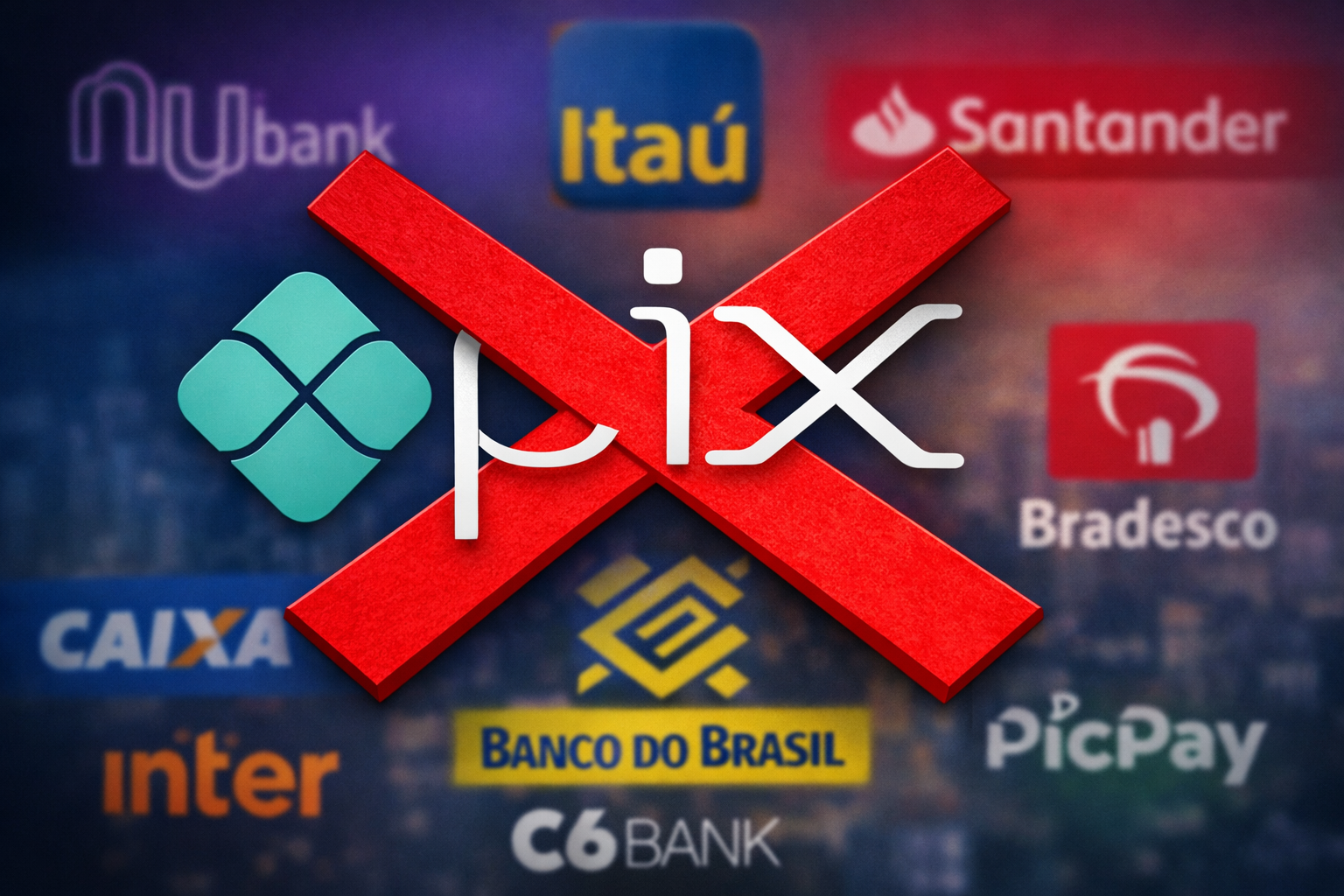 Instabilidade no Pix afeta diversos bancos e prejudica clientes em todo o Brasil