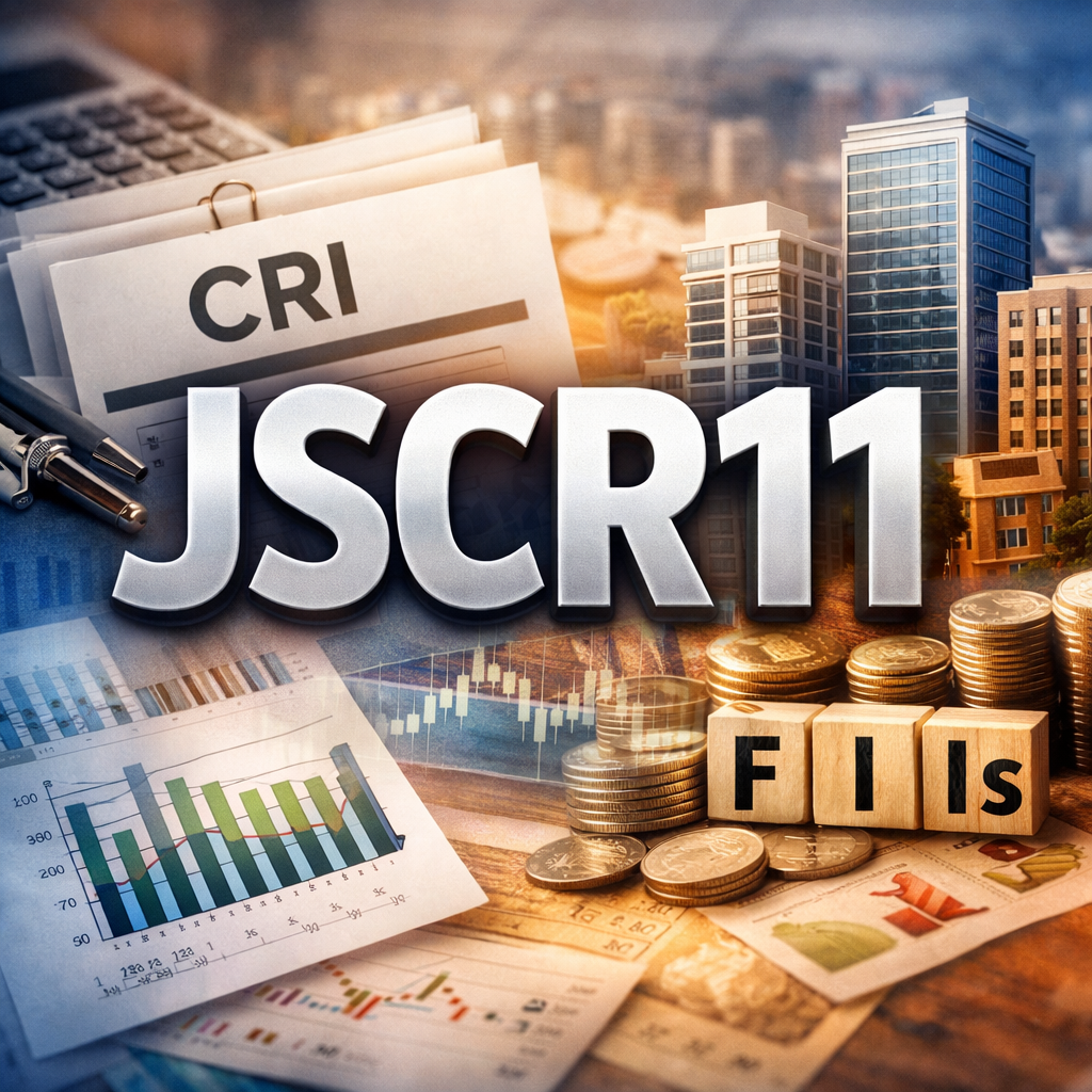 JSCR11 reporta carteira com 85% em CRIs e forte exposição a shopping centers e logística